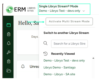 Multi-stream mode