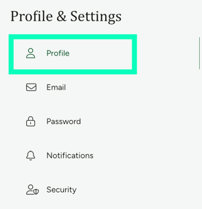 Profile Section